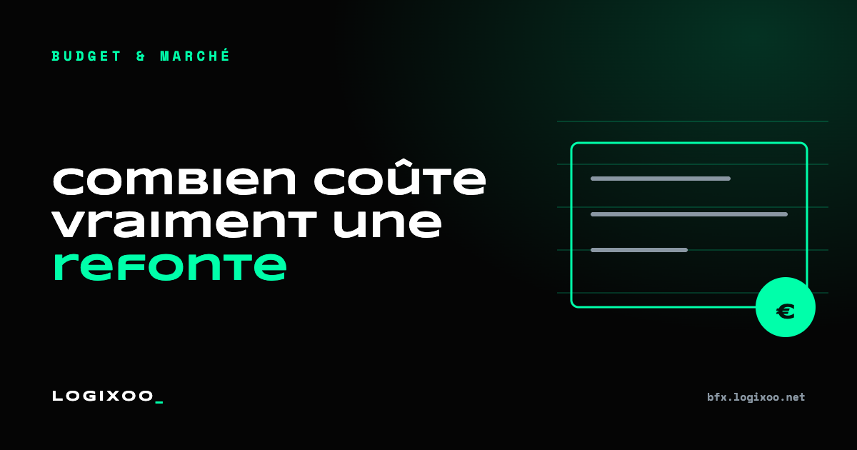 Prix d'une refonte de site web en Belgique